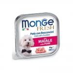 Monge Dog Fresh консервы для собак свинина