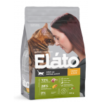 Elato Holistic ( Элато Холистик) с курицей и уткой для взрослых кошек /для выведения комочков шерсти 