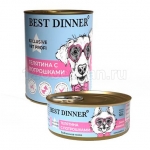 Консервы Best Dinner Vet Profi Exclusive Gastro Intestinal для собак с чувствительным пищеварением из телятины с потрошками