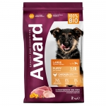 Award Large Puppy Chicken сухой корм для щенков от 1 месяца крупных пород, с курицей, индейкой, тыквой и шиповником 