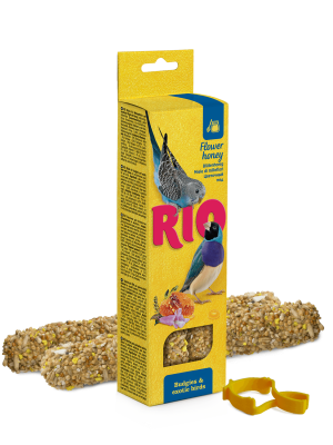 RIO Палочки для волнистых попугайчиков и экзотов с медом